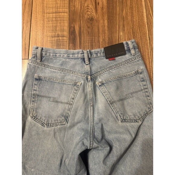 VTG Bugle Boy Jeans Mens 32x32 Blue Denim 7M Loose Baggy Skater Grunge 90s READ! - Picture 5 of 7